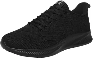 Men's Slip on Walking Shoes Tennis Running Sneakers Lightweight Breathable Casual Soft Sole Comfort Work Gym Trainers