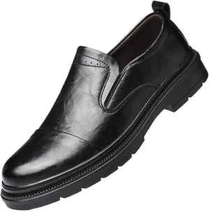 Men's Slip-Ons Loafers Mens Patent Leather Dress Shoes Business Formal Casual Comfortable Oxfords Shoes for Men