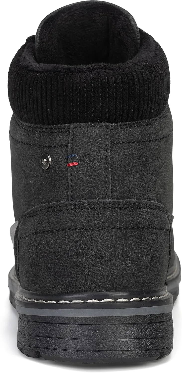 Men's Waterproof Mid-Top Chukka Boots for Work Everyday Wear Casual Outdoor