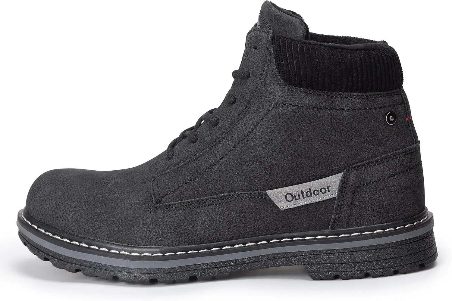 Men's Waterproof Mid-Top Chukka Boots for Work Everyday Wear Casual Outdoor
