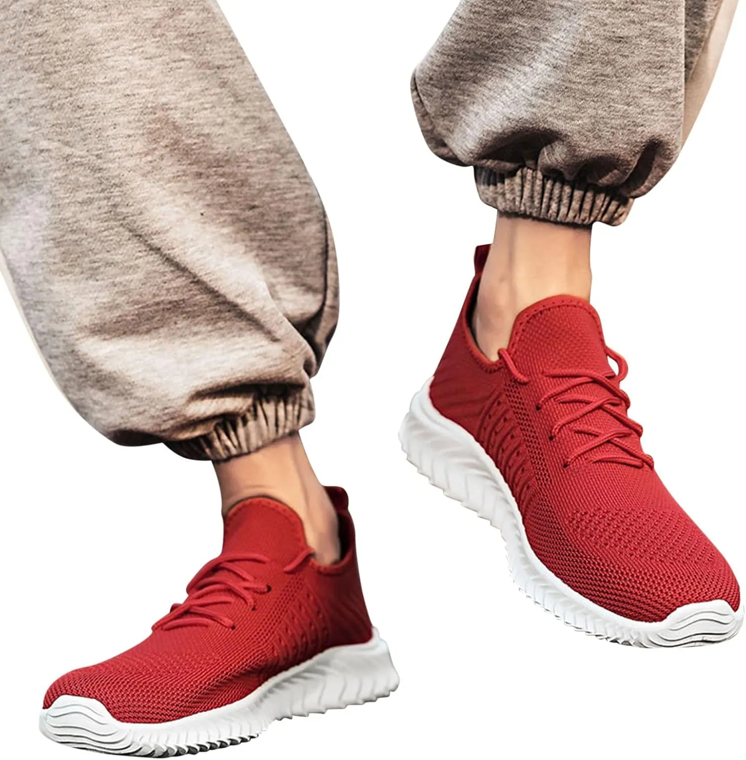 Mesh Color Breathable Soft Solid Men Bottom Shoes Up Fashion Casual Lace Sport Men's Shoes Sneaker