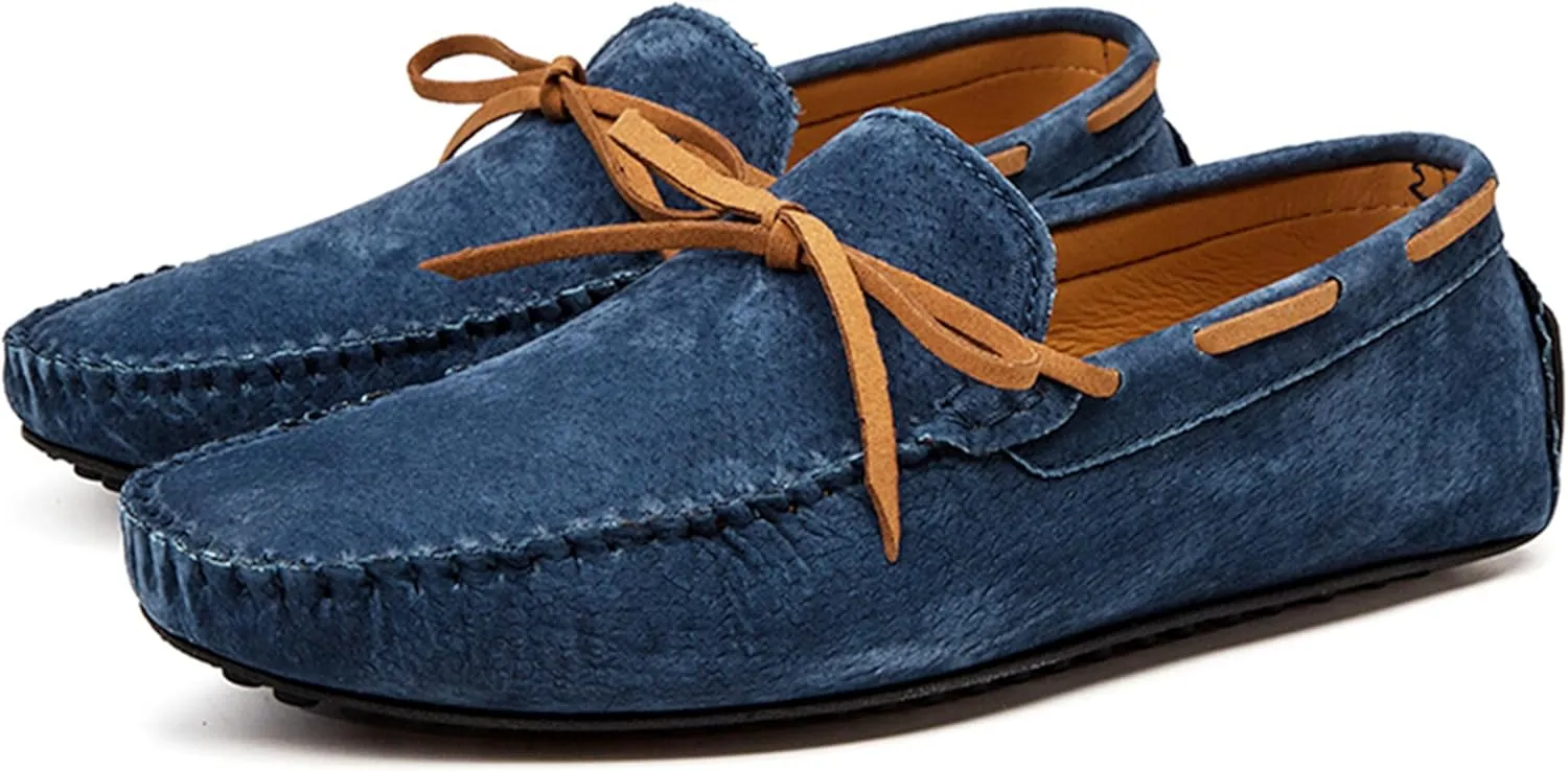 Minishion Boys Mens Casual Walking Slip ons Comfortable Summer Penny Loafter Driver Shoes YY002