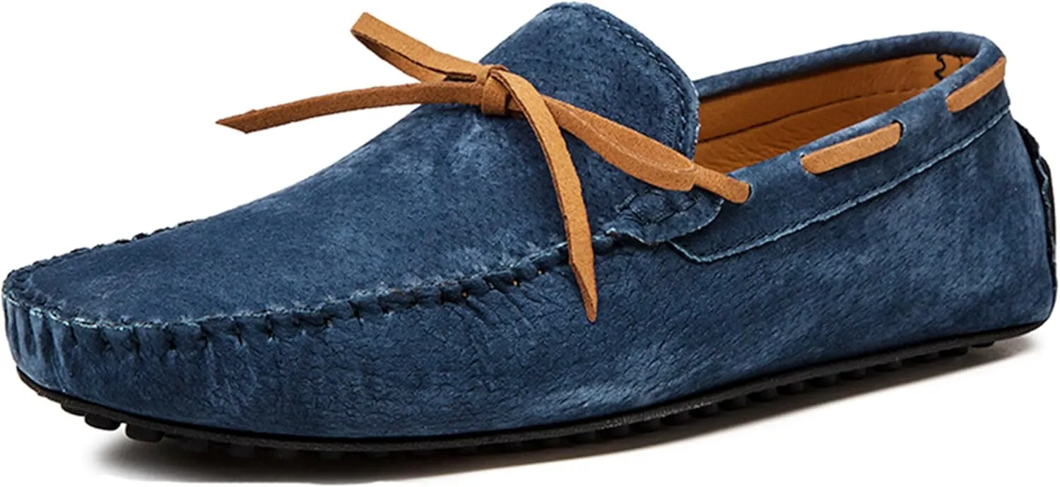 Minishion Boys Mens Casual Walking Slip ons Comfortable Summer Penny Loafter Driver Shoes YY002