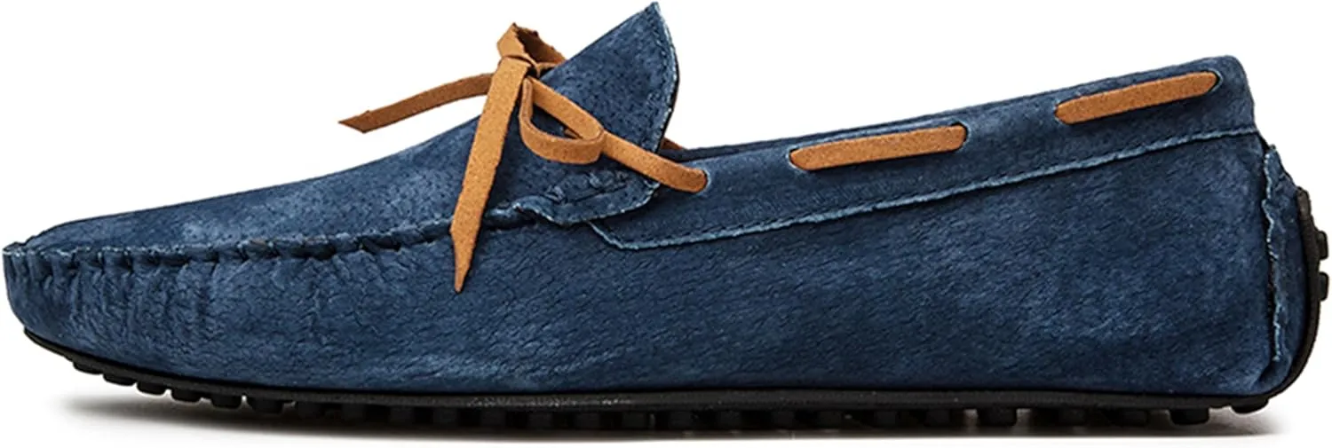 Minishion Boys Mens Casual Walking Slip ons Comfortable Summer Penny Loafter Driver Shoes YY002