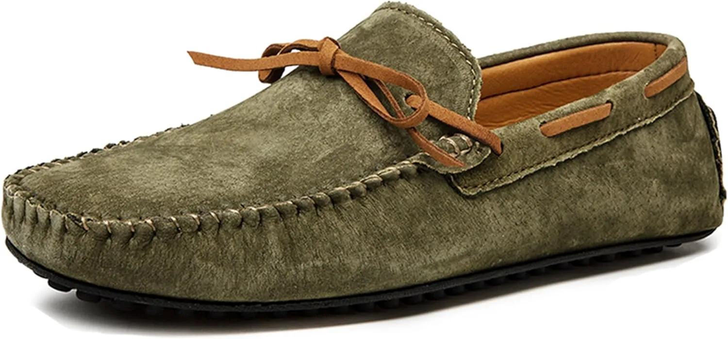 Minishion Boys Mens Casual Walking Slip ons Comfortable Summer Penny Loafter Driver Shoes YY002