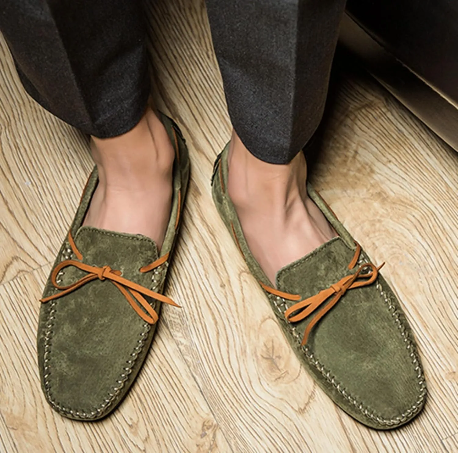 Minishion Boys Mens Casual Walking Slip ons Comfortable Summer Penny Loafter Driver Shoes YY002