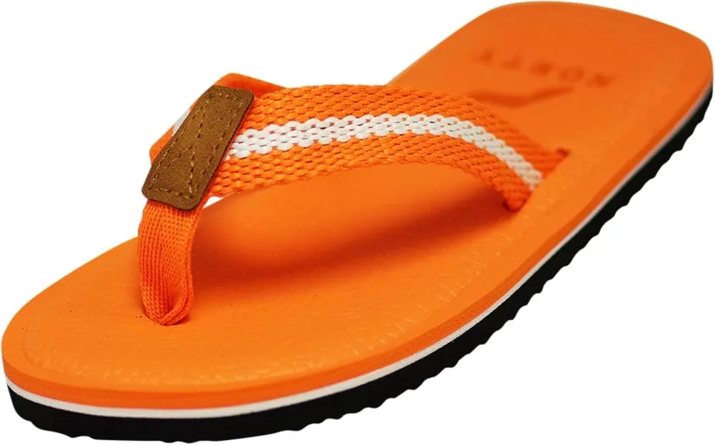 NORTY Boy's Girl's Flip Flop for the Beach, Pool, Everyday - Runs One Size Small