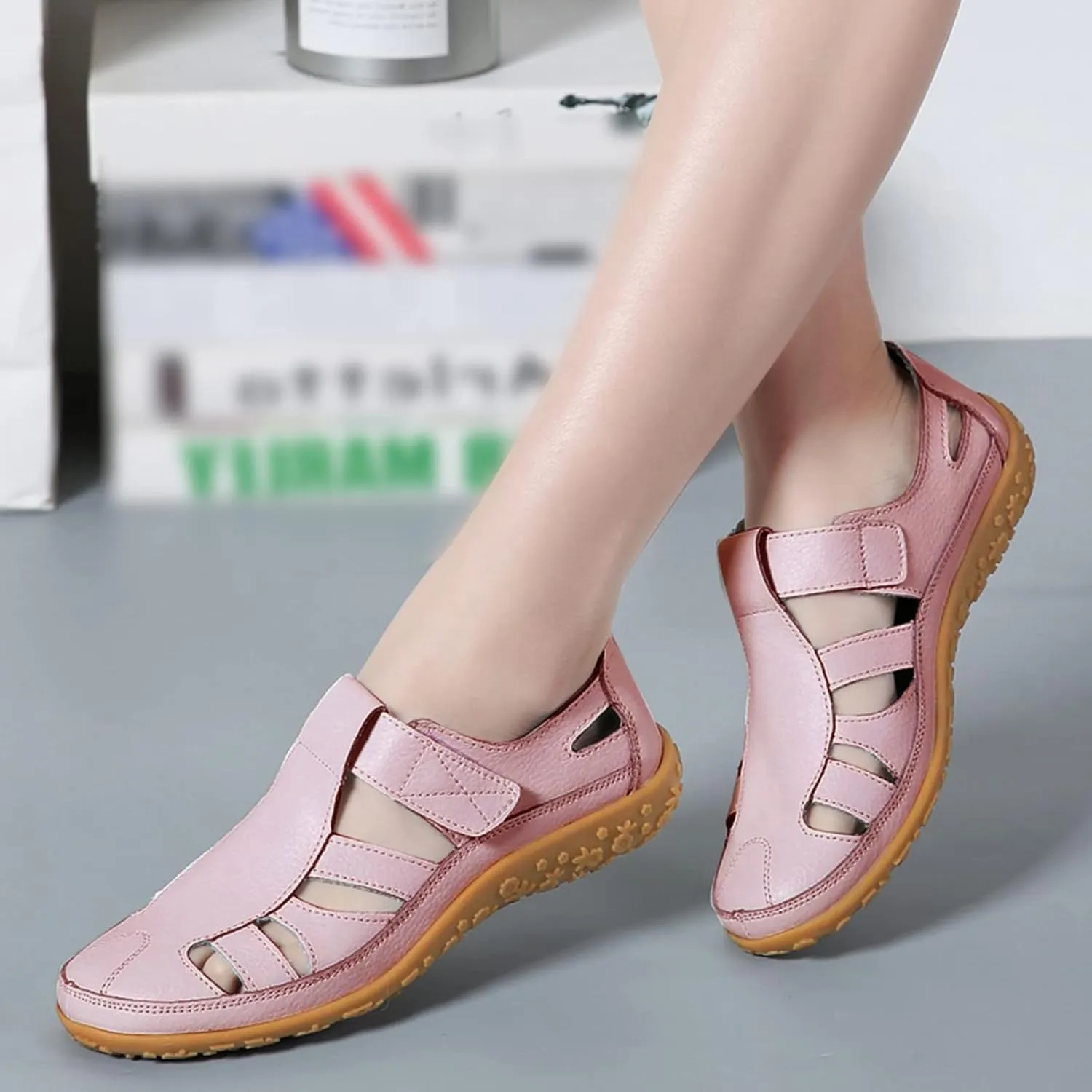 orthopaedic slippers, women, women's black, breathable toe sandals, comfortable leisure mules, summer outdoor beach slippers