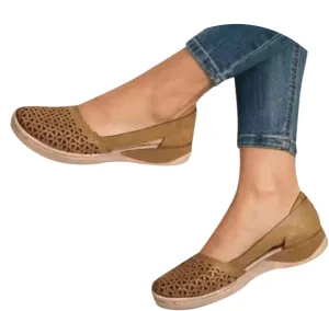 Orthopedic Sandals For Women Thick-Soled Breathable Loafers Flats Sandals Leisure Casual Outdoor Comfortable Daily Walking