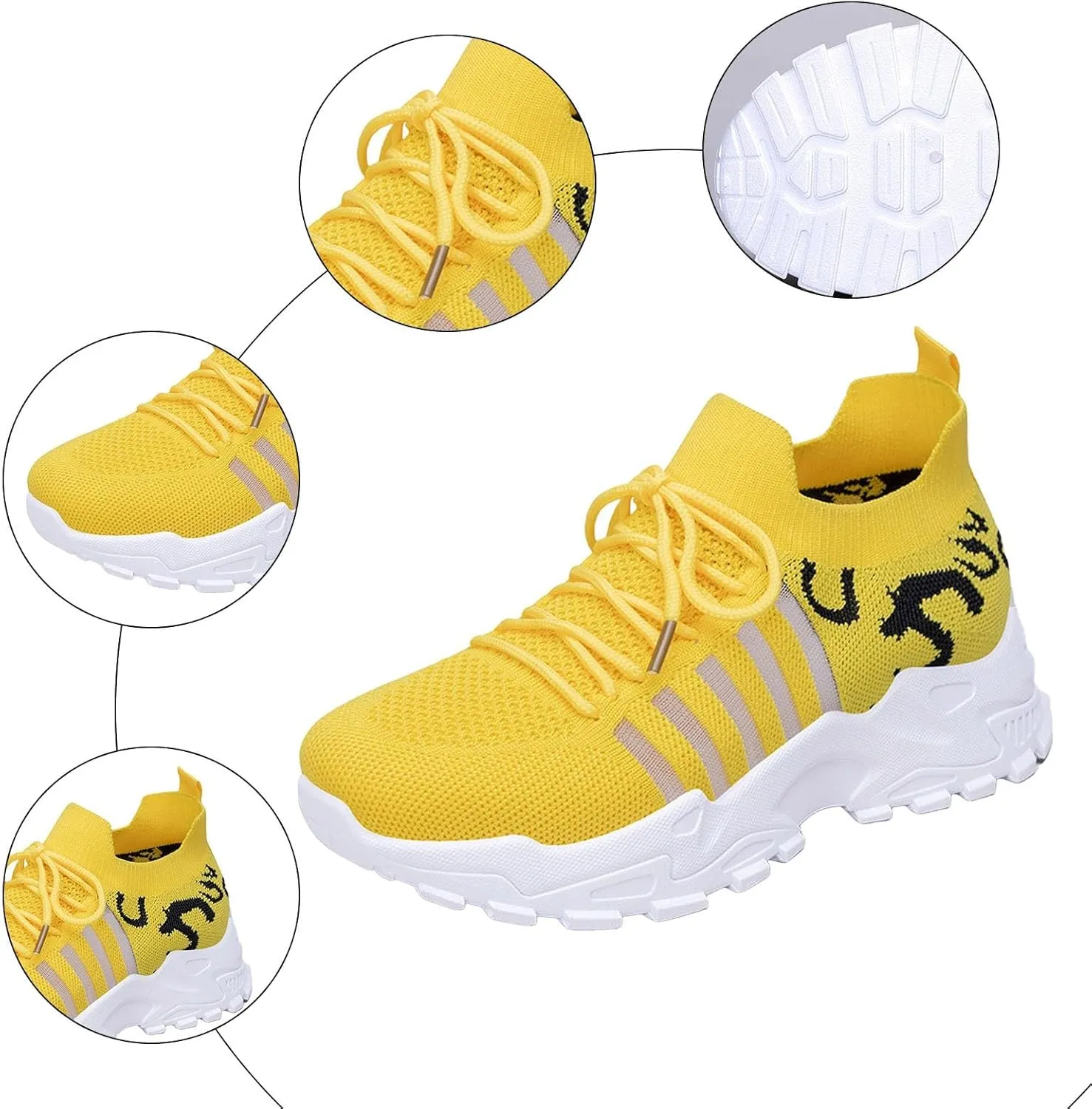 Orthopedic Sneakers Breathable Women Walking Shoes Slip on Trainers Women's Comfortable Casual Ladies Athletic Shoe Lightweight Breathable Fashion Casual Shoes for Travel Work ﻿