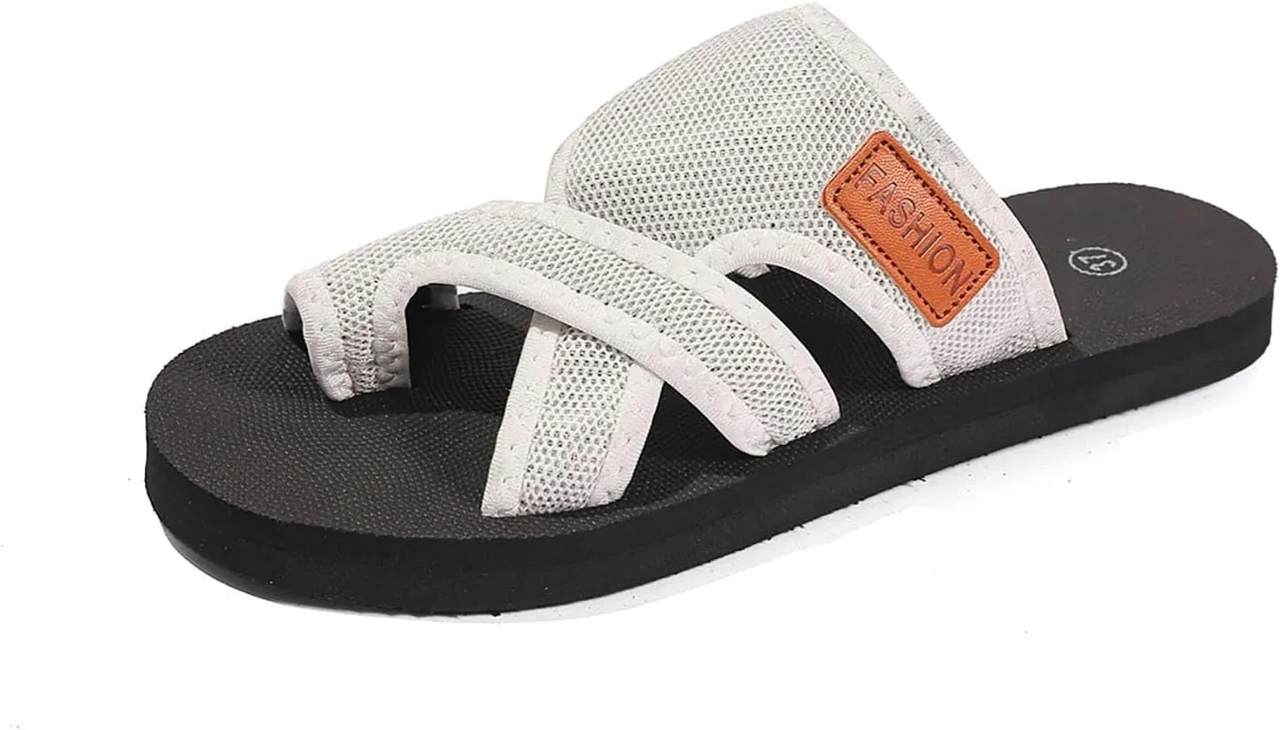 Orthotic Sandals For Women With Arch Support Slide Summer Wide Beach Breathable Comfortable Mesh Walking Shoes