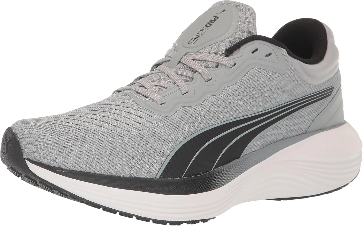PUMA Men's Scend Pro Running Shoes, Cool Mid Gray-Black, 10