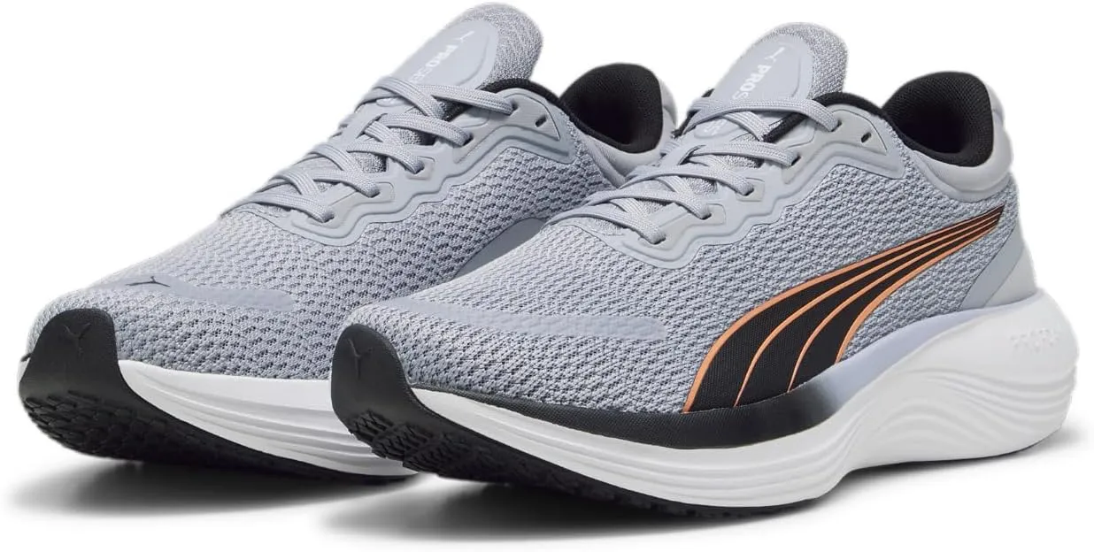 PUMA Men's Scend Pro Running Shoes, Cool Mid Gray-Black, 10
