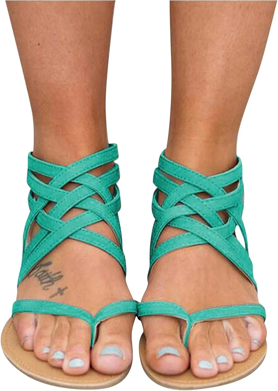 Sandals for Women,Fashion Open Women's Toe Summer Breathable Sandals Beach Flat Zipper Shoes Women's Sandal