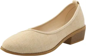 Sandals Women Solid Color Chunky Heel Comfortable Womens Sandals Breathable Pumps Casual Summer Plain Sandals