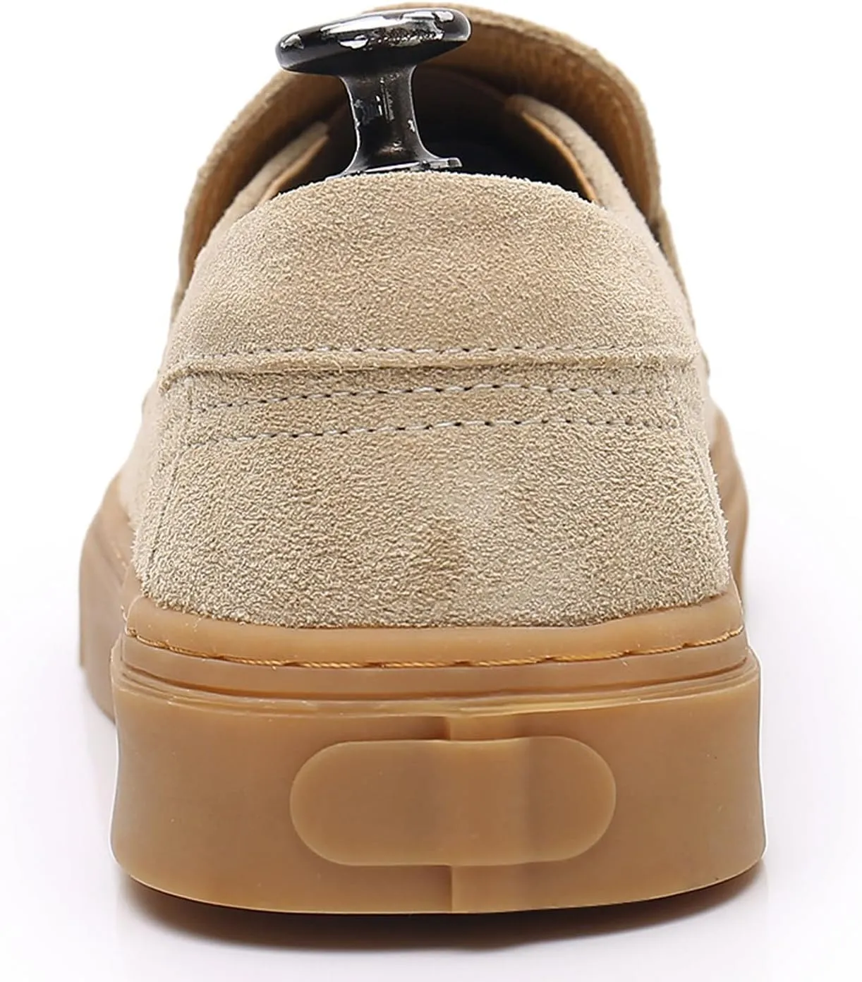 Santimon Mens Dress Shoes Slip-Ons Penny Loafers Suede Slippers Fashion Casual Business Prom Mocasines Boat Fashion Comfortable Breathable Summer Shoes for Men
