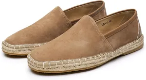 Santimon Men's Loafers & Slip-Ons Dress Casual Suede Slippers Shoes Penny Loafers for Men Tuxedo Mocasines Summer Shoes Mens Driving Loafers