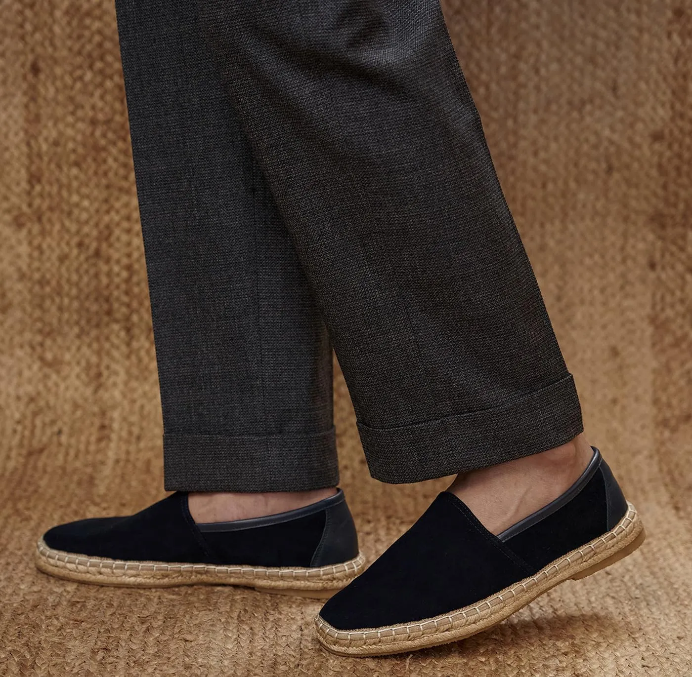 Santimon Men's Loafers & Slip-Ons Dress Casual Suede Slippers Shoes Penny Loafers for Men Tuxedo Mocasines Summer Shoes Mens Driving Loafers