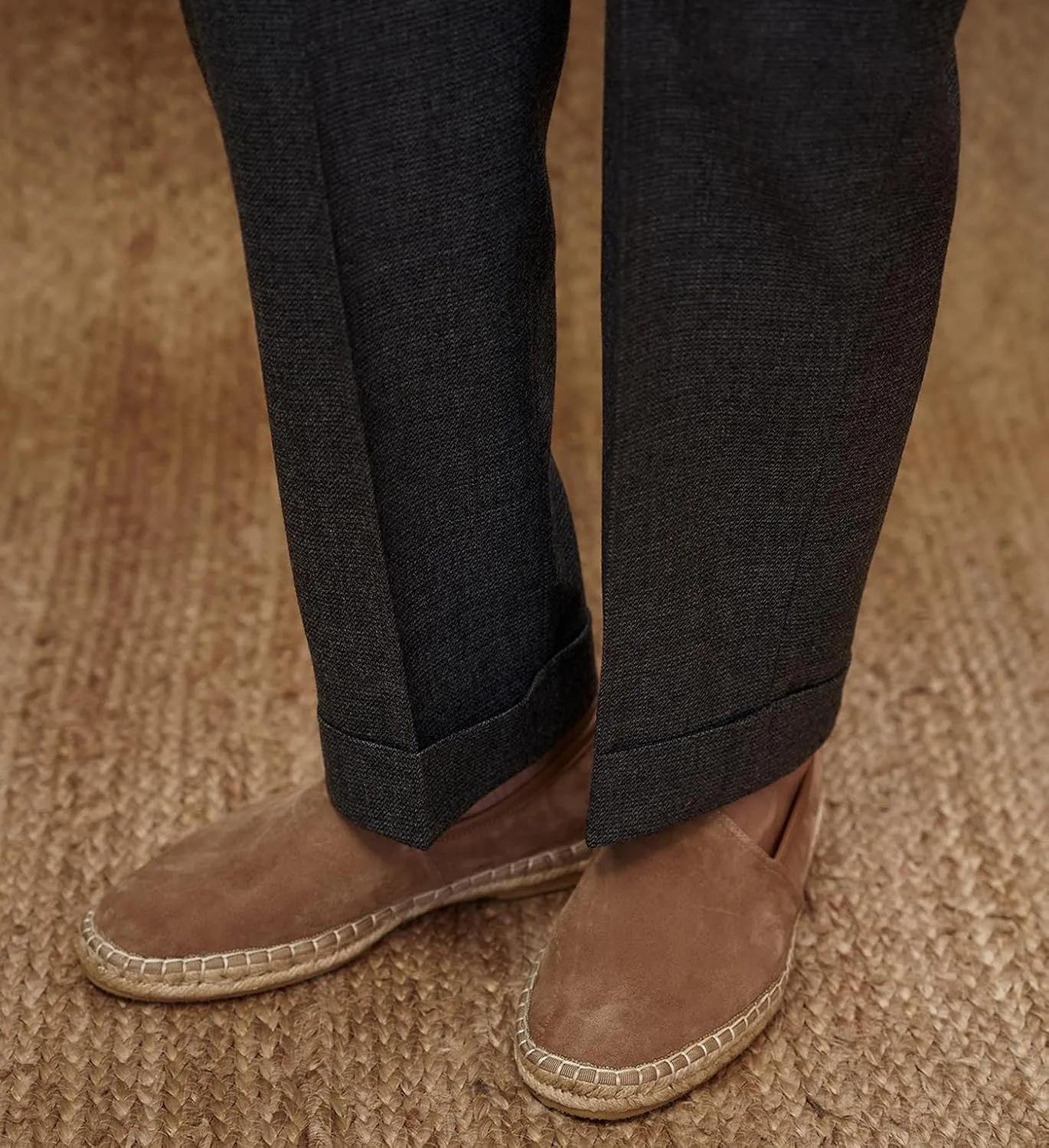 Santimon Men's Loafers & Slip-Ons Dress Casual Suede Slippers Shoes Penny Loafers for Men Tuxedo Mocasines Summer Shoes Mens Driving Loafers