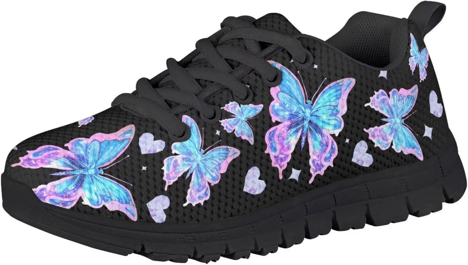Showudesigns Boys Girls Shoes Kids Sneakers Lightweight Lace up