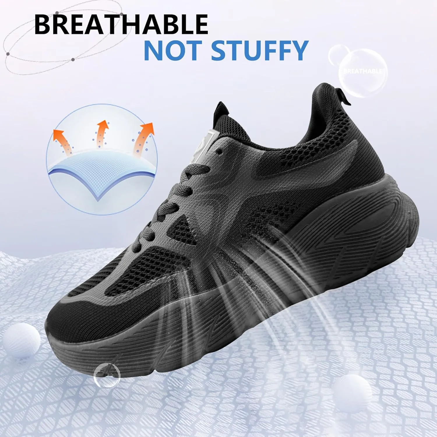 Sneakers for Women Casual Fashion Walking Shoes Lace Up Women's Athletic Tennis Running Footwear