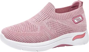 Sneakers for Women Summer Fashion Mesh Shoes Soft Sole Stretch Cushion Shoes Casual Breathable Minimalist Shoes