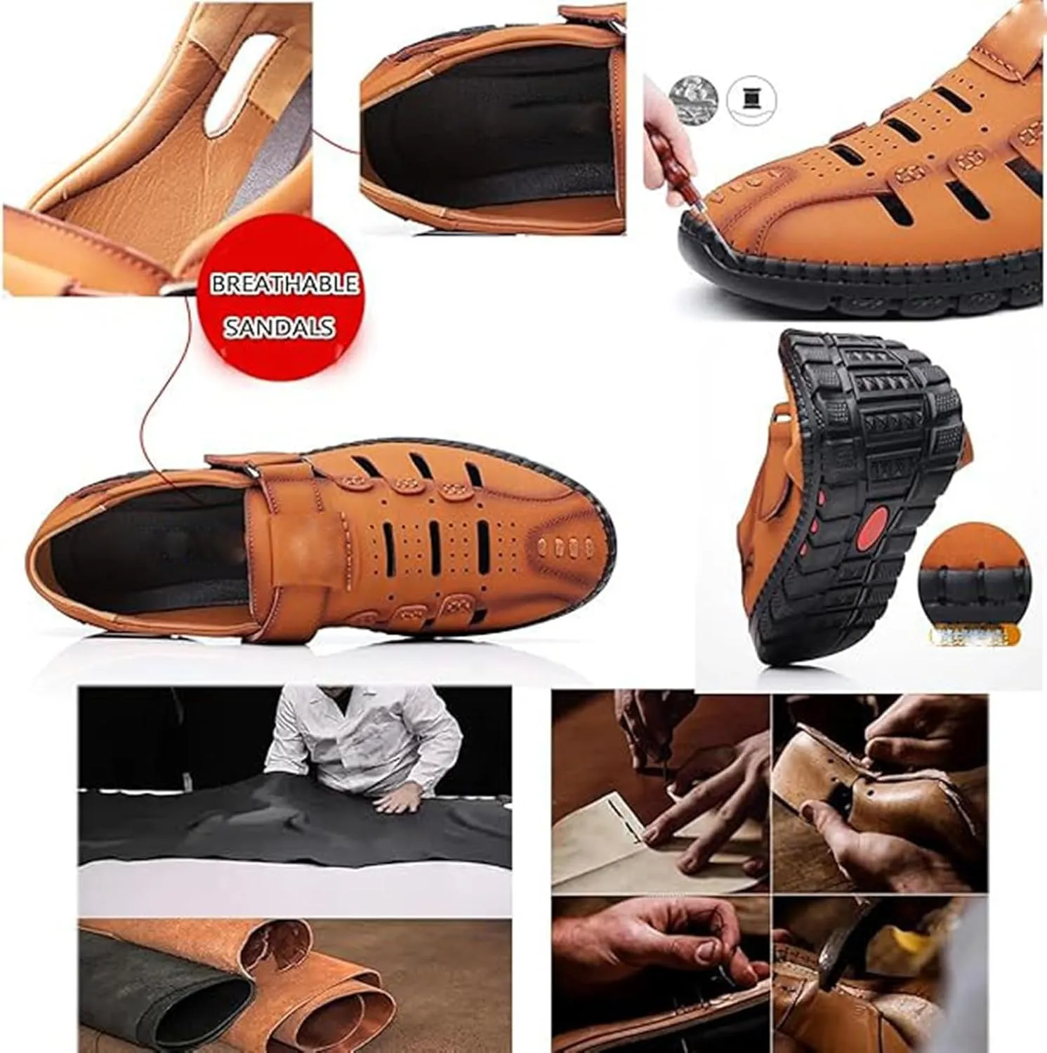Sport Breathable Walking Sandal Summer Outdoor Fisherman Beach Shoes Slip-on Comfort Breathable Sports Sandals
