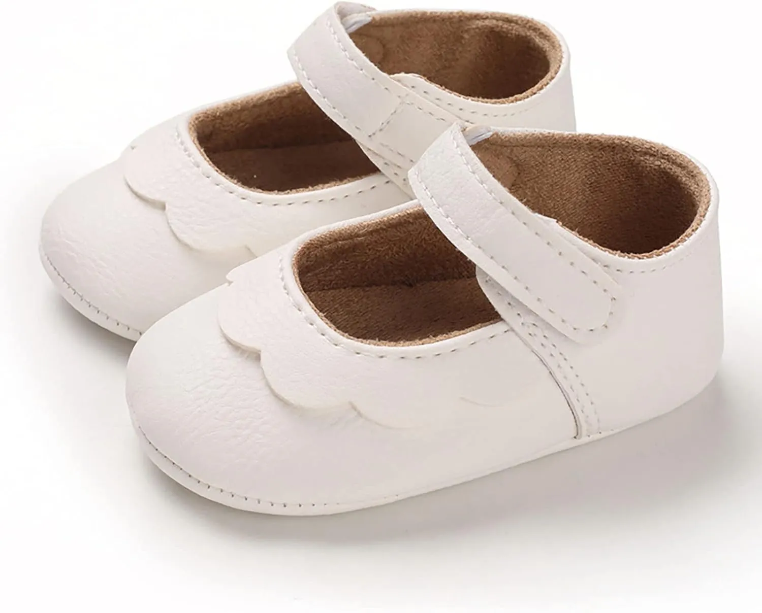 Spring and Autumn Children Baby Toddler Shoes Girls Round Toe Lightweight Comfortable Solid Toddler Girl Dress Shoes