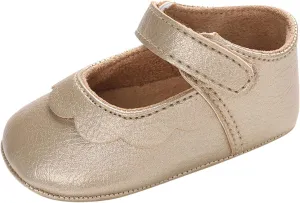 Spring and Autumn Children Baby Toddler Shoes Girls Round Toe Lightweight Comfortable Solid Toddler Girl Dress Shoes