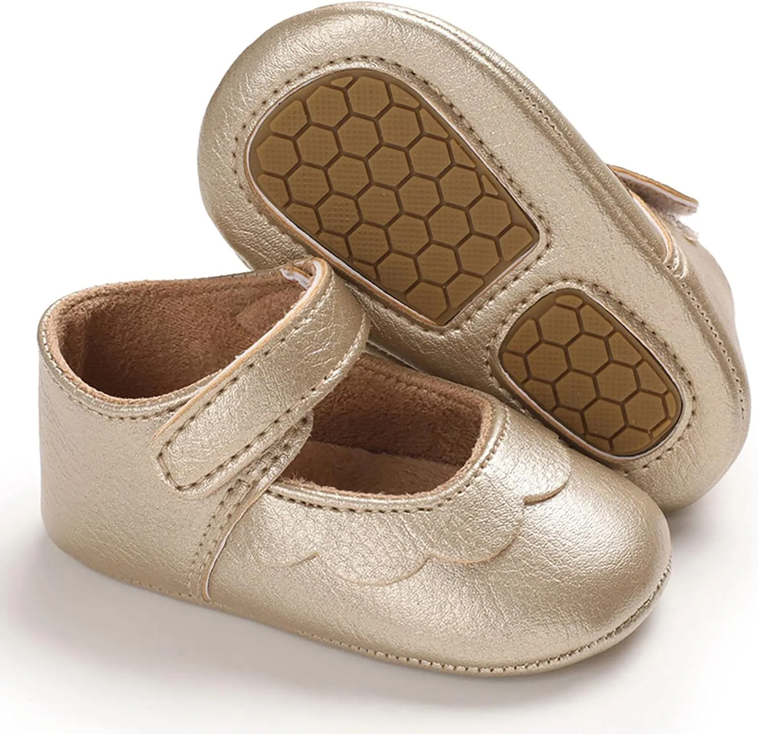 Spring and Autumn Children Baby Toddler Shoes Girls Round Toe Lightweight Comfortable Solid Toddler Girl Dress Shoes