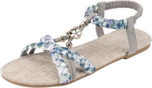 Summer Bohemian Sandals for Women Fashionable Flat Dress Shoes Women's Breathable Summer Versatile Sandals