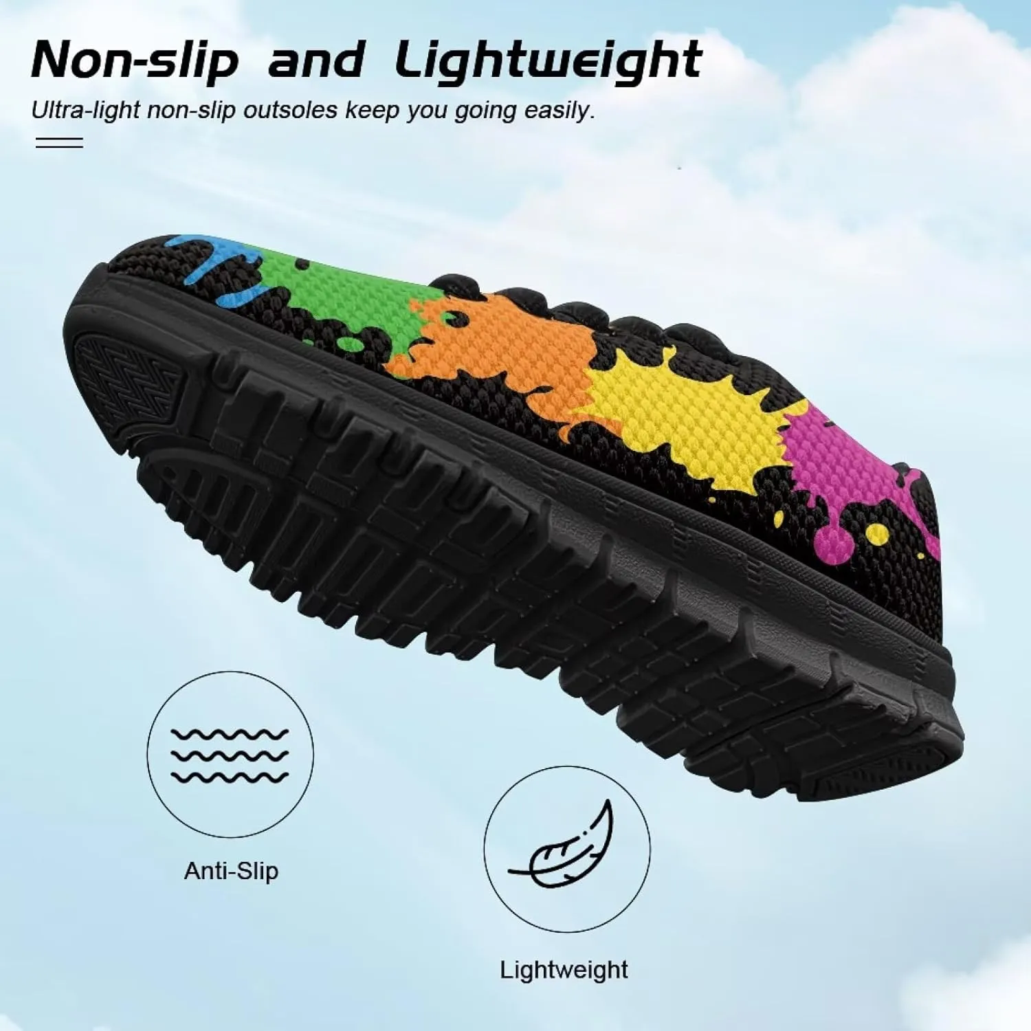 Trendy Boys Running Shoes Cool Sneakers for Kids School Athletic Shoes