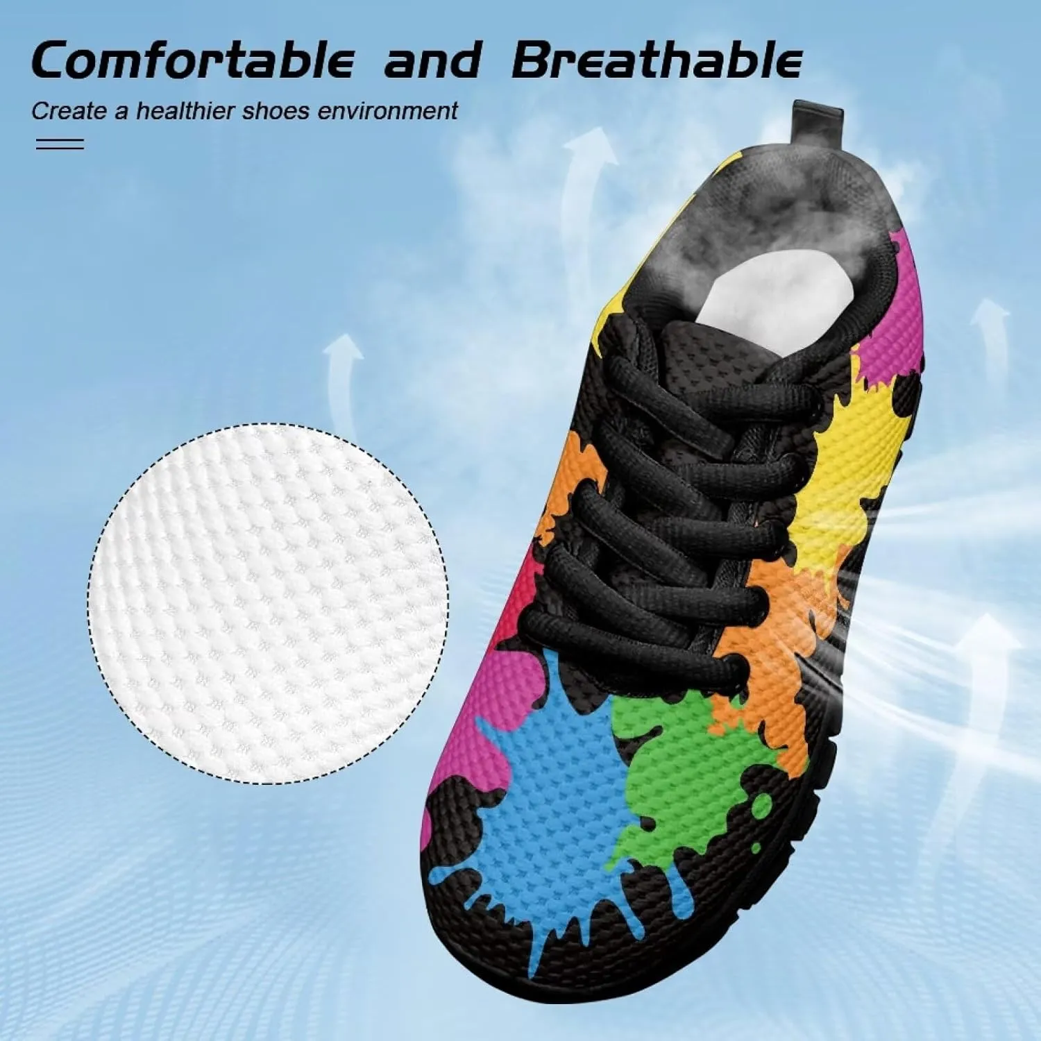 Trendy Boys Running Shoes Cool Sneakers for Kids School Athletic Shoes