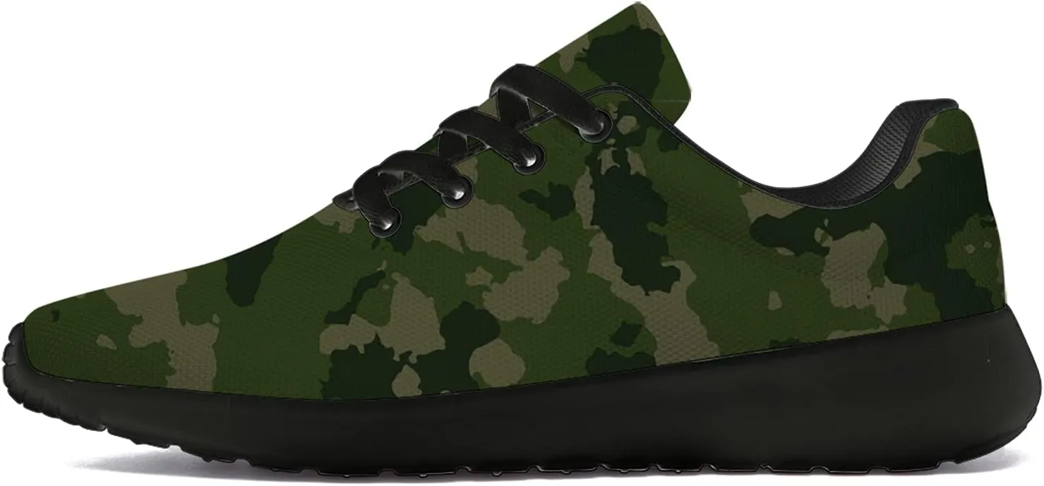Unisex Camouflage Sneakers for Women & Men, Breathable & Lightweight, All Occasions