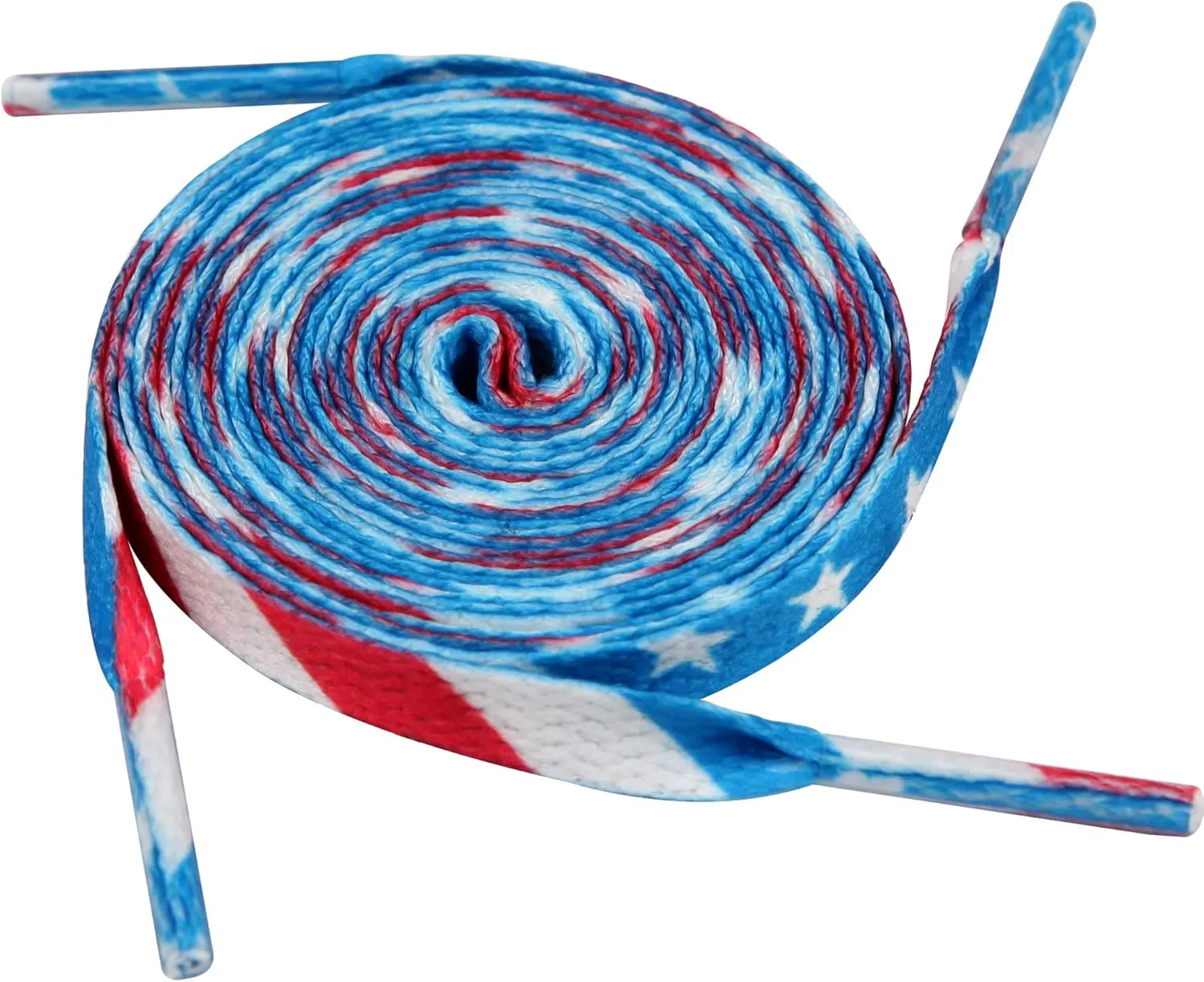 Vibrant Shoelaces for Fun, Cool Design with Metal Aglets 1 Pair