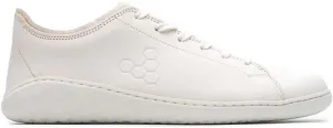 Vivobarefoot Mens Geo Court III Leather Bright White Trainers 11 US