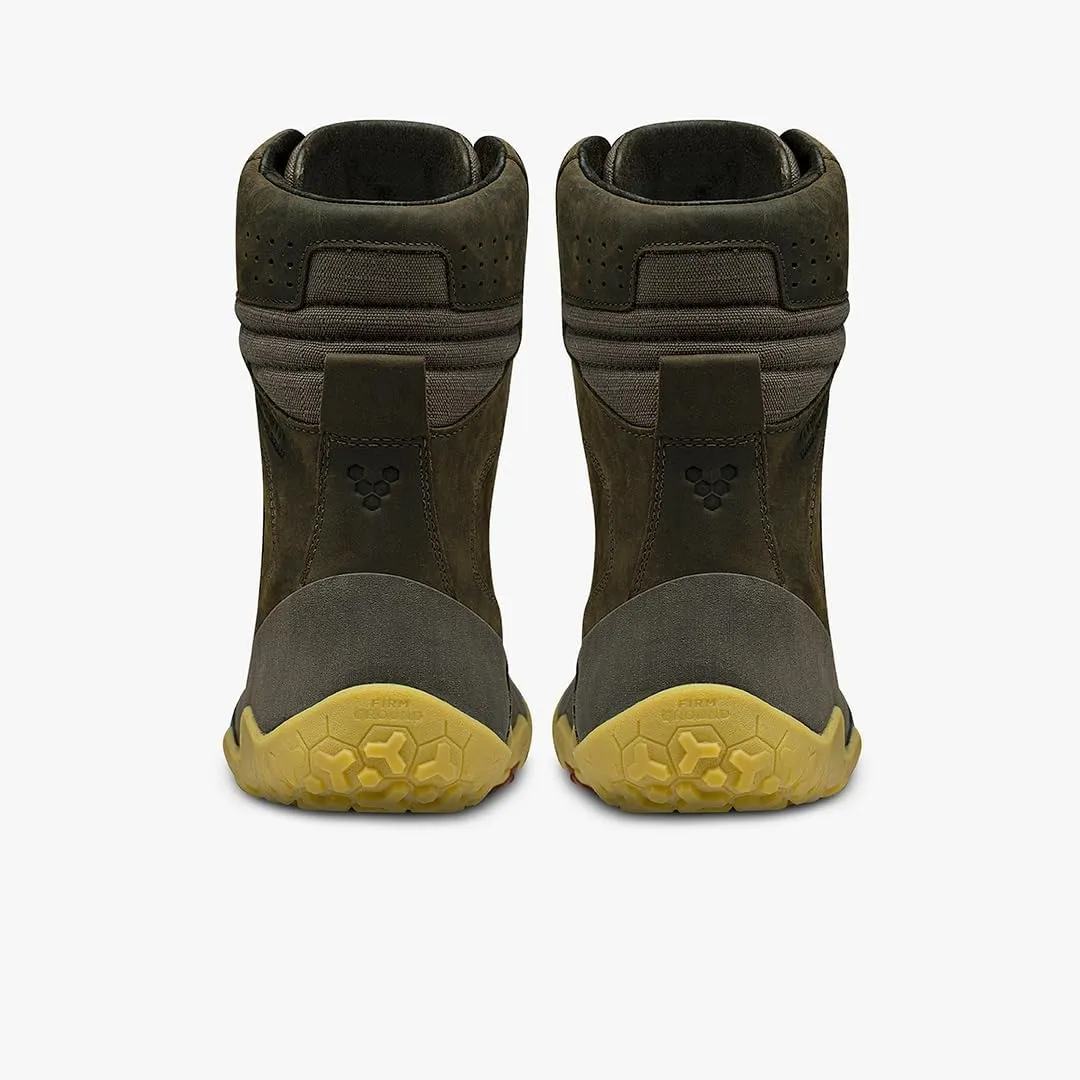 Vivobarefoot Tracker HI II FG, Womens Leather Hiking Boot With Barefoot Firm Ground Sole and Thermal Protection