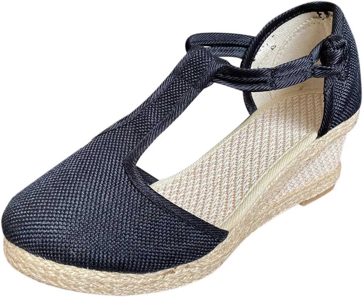 Wedge Sandals for Women 2024 Breathable Leisure Casual Fashion Wedges Outdoor Women's Sandals Shoes Women's Sandals