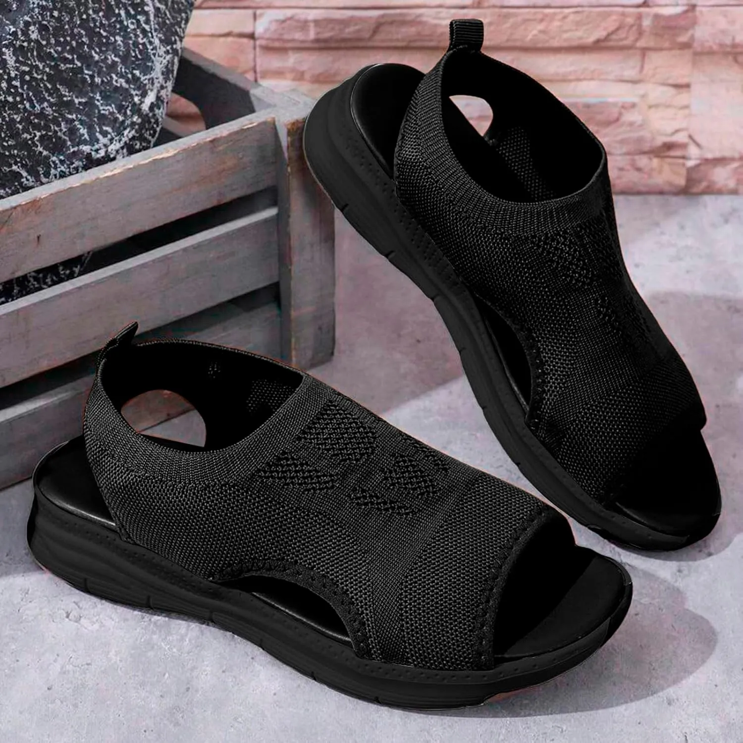 Women's Breathable Orthopedic Sandals Comfortable Slipper Walking Tennis Shoes Sandals