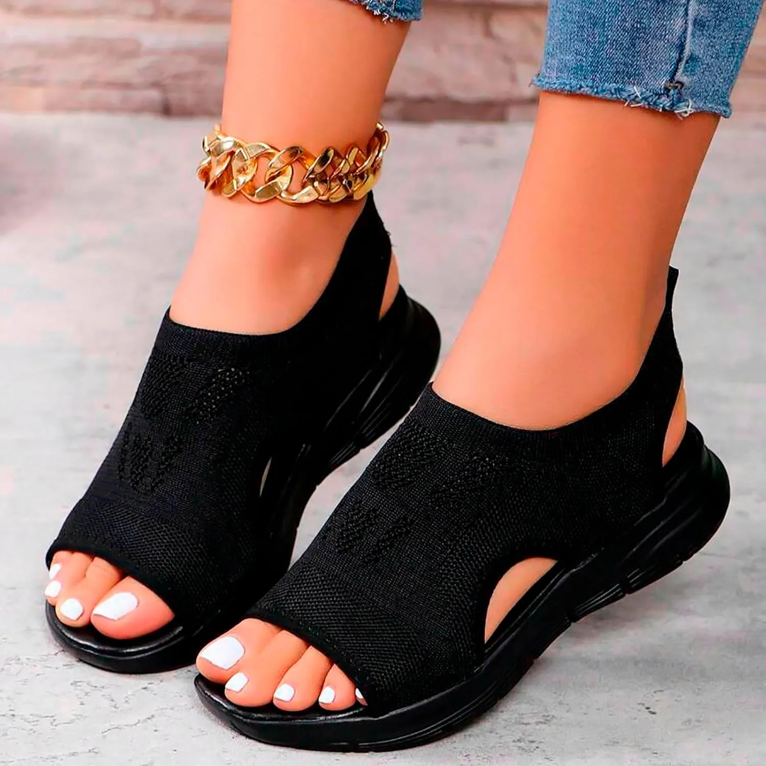 Women's Breathable Orthopedic Sandals Comfortable Slipper Walking Tennis Shoes Sandals