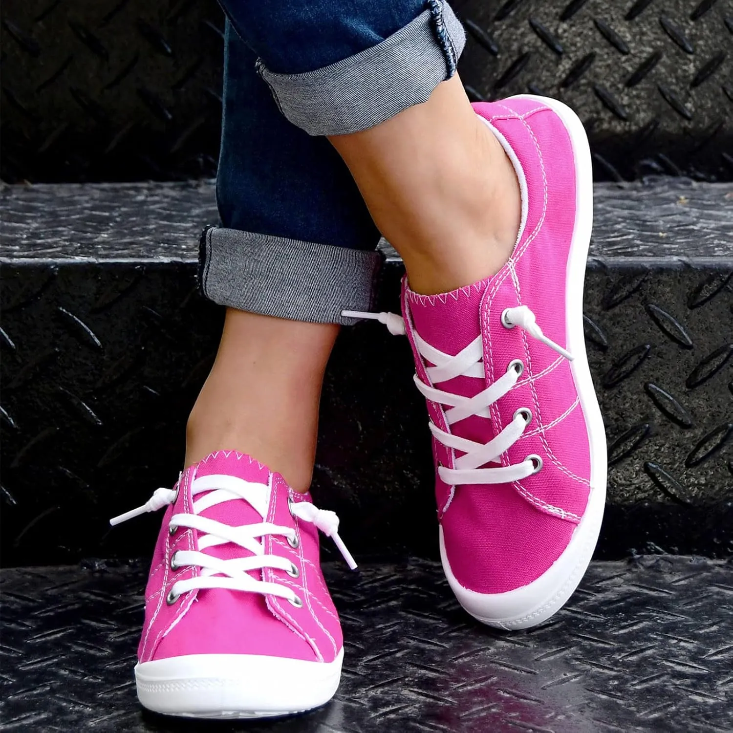 Women's Canvas Shoes,Halloween Pumpkin Ghost Print Flat Sports Shoes for Women Breathable Women's Shoes