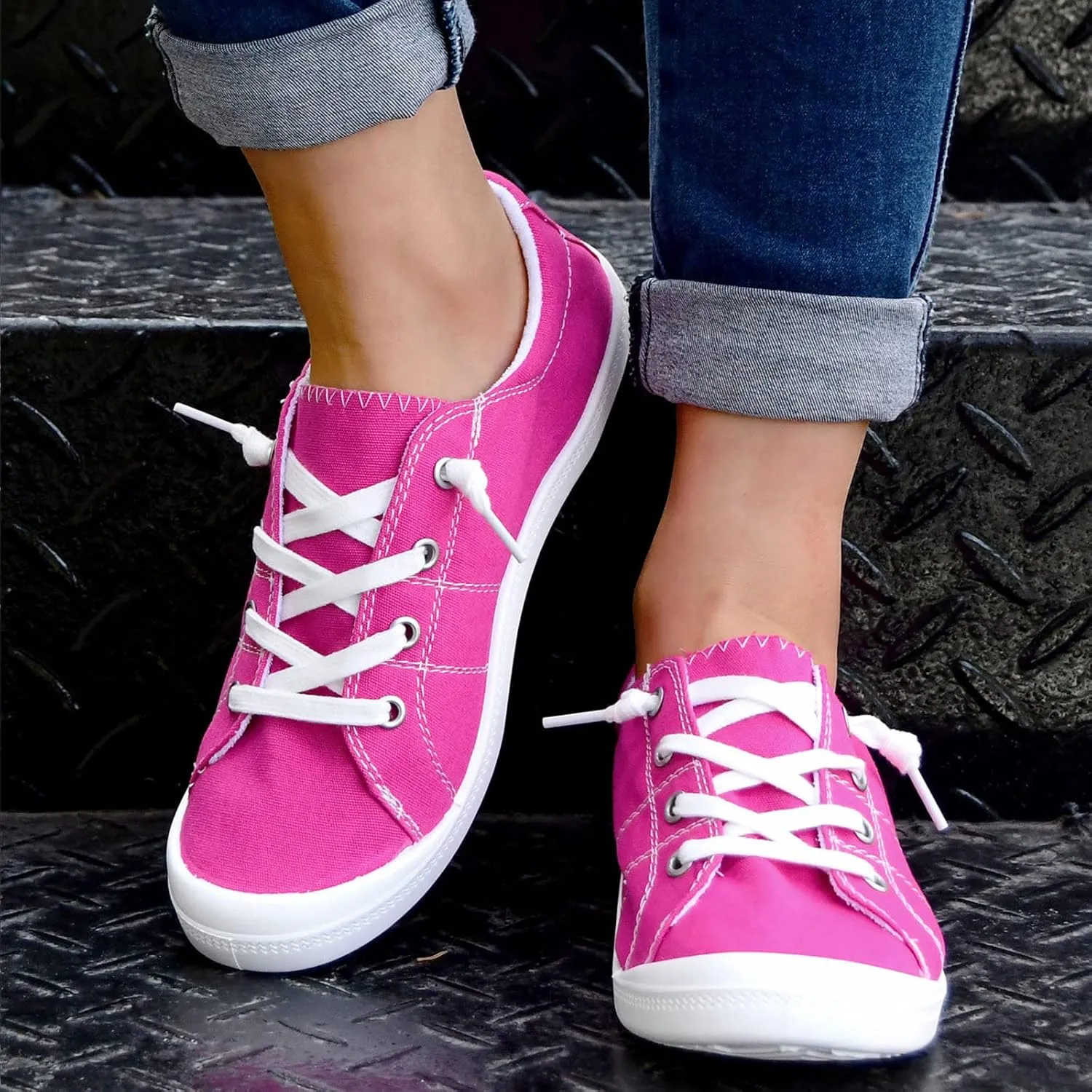 Women's Canvas Shoes,Halloween Pumpkin Ghost Print Flat Sports Shoes for Women Breathable Women's Shoes