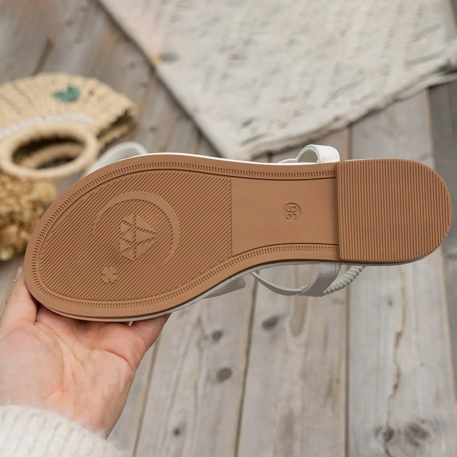 Women's Comfy Flip Flops Sandals 2025 Wide Width Round Toe Rhinestone Bow T-Band Elastic Ankle Strap Slides Summer Comfy Non-Slip Beach Slippers Dress Shoes for Outdoor Indoor