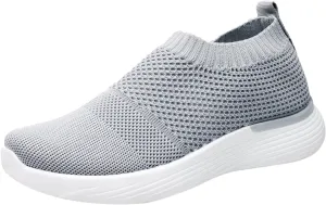 Women's Fashion Sneakers Lightweight Versatile Slip On Shoes Breathable Casual Outdoor Fitness Shoes Non Slip
