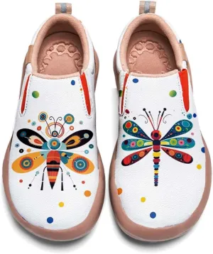 Womens Loafers Comfortable Travel Shoes Slip Ons Walking Lightweight Ladies Cartoon Animal Painted Sneaker