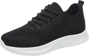Womens Running Shoes Lightweight Walking Shoes Women's Breathable Soft Soled Comfortable Womens Closed Shoes Girls