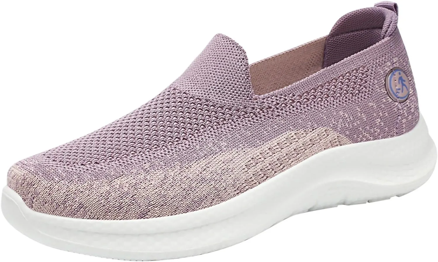 Women's Slip On Mesh Casual Comfortable Walking Sneakers Breathable Soft Sole Non-Slip Running Jogging Shoes