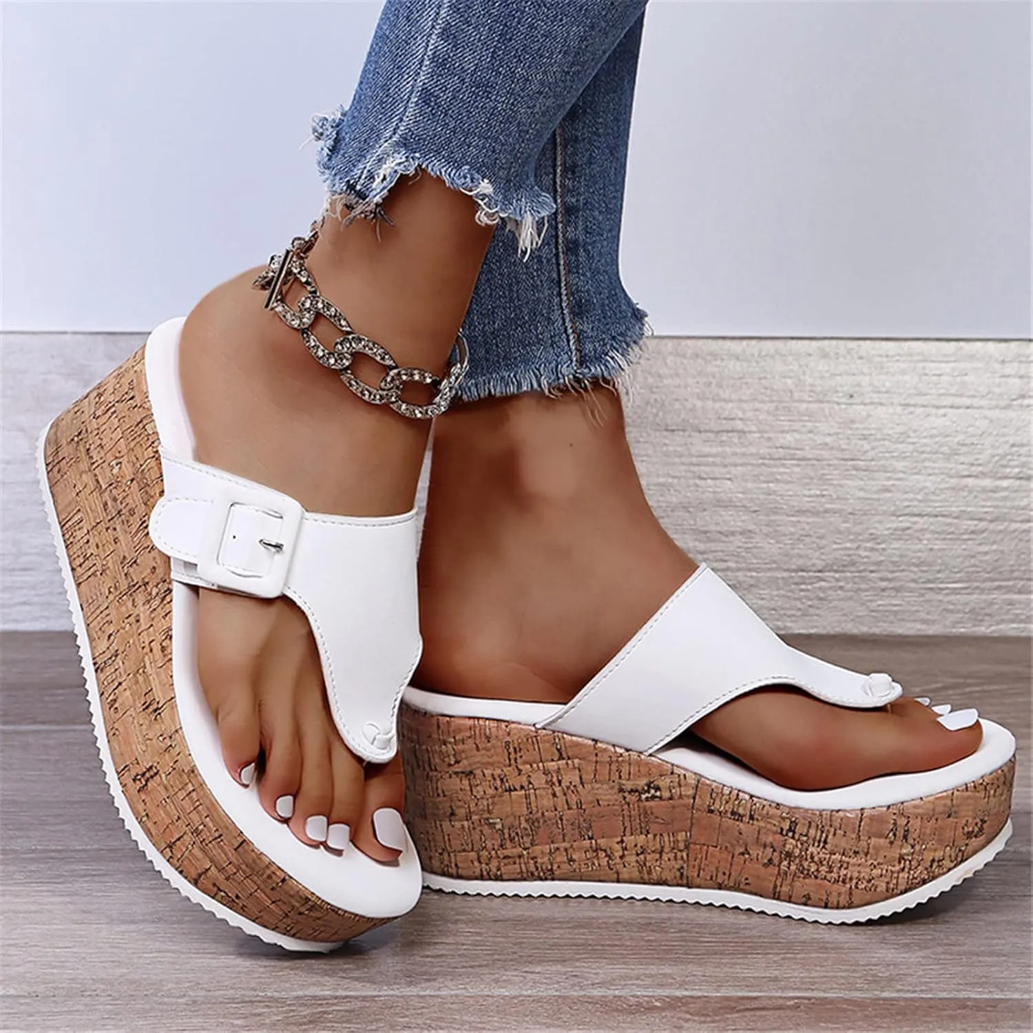 Yanzhenglip Orthopedic Womens Sandals With Arch Support, Flip Flops For Women Dressy Summer, Sandals Women Wedge Platform, Women'S Sandals Wide Width Comfortable