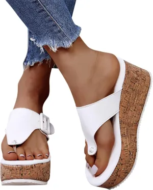 Yanzhenglip Orthopedic Womens Sandals With Arch Support, Flip Flops For Women Dressy Summer, Sandals Women Wedge Platform, Women'S Sandals Wide Width Comfortable