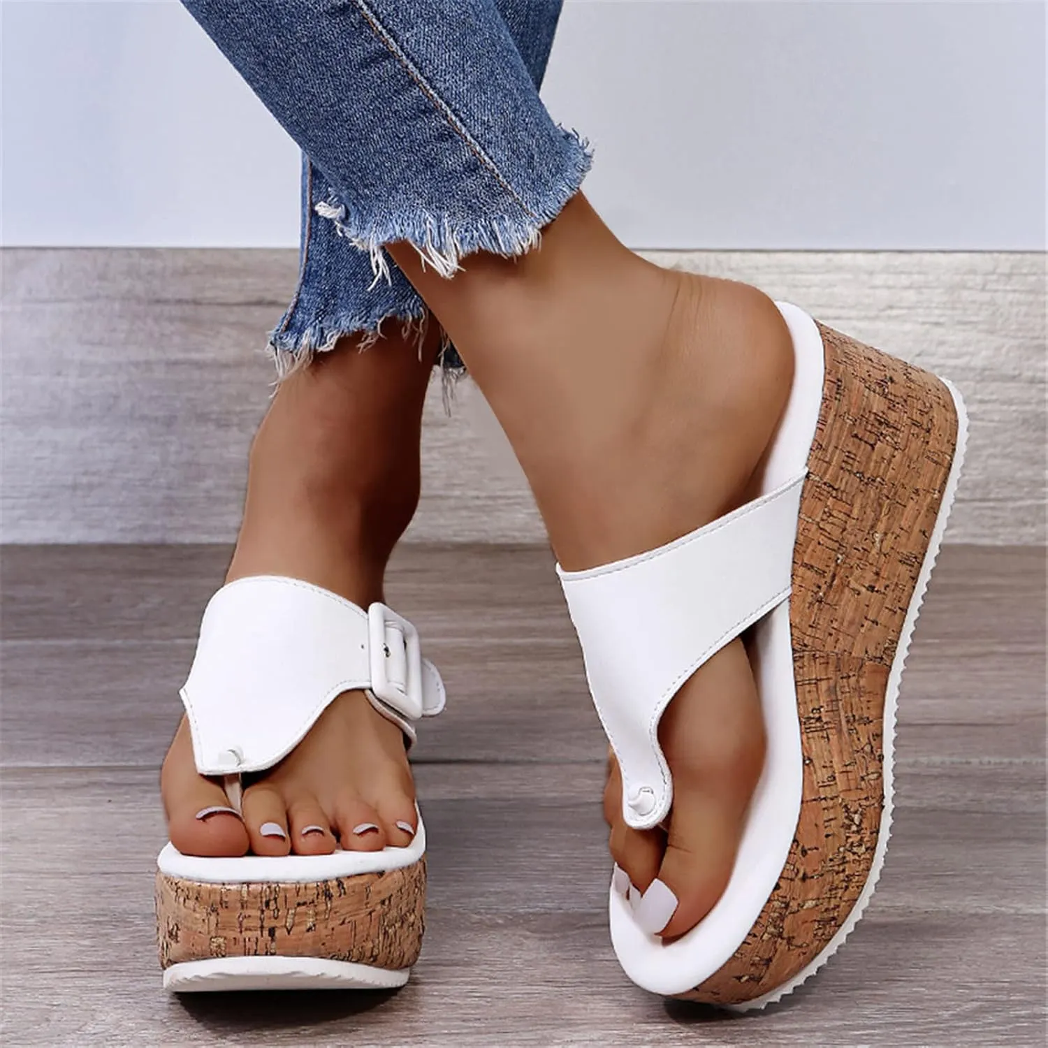 Yanzhenglip Orthopedic Womens Sandals With Arch Support, Flip Flops For Women Dressy Summer, Sandals Women Wedge Platform, Women'S Sandals Wide Width Comfortable